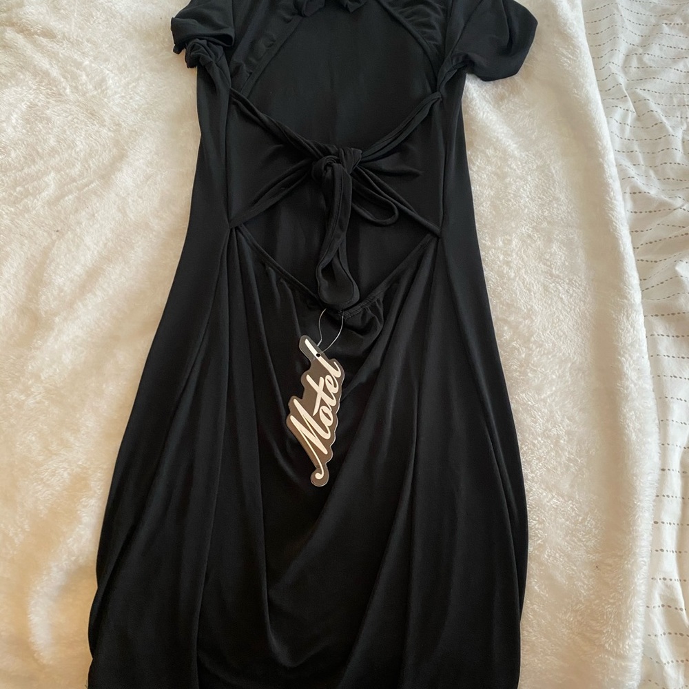 Black Motel Dress Size Medium BNWT
